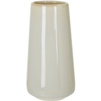 Orsina Stone-Colored Glazed Porcelain Bud Vase, Tapered Mini Flower Vase For Table Décor, Decorative Flower Pot in Purple