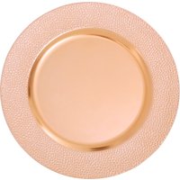 Pebble Effect Charger Plate Pale