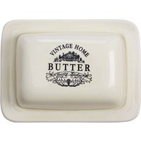 Orsina Vintage Home Cream Butter Dish