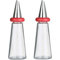 Cone Condiments Plastic Oil & Vinegar Set
