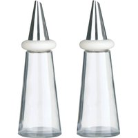 Cone Condiments Plastic Oil & Vinegar Set