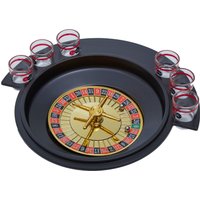 Fun Roulette 6 Glass Lucky Shot Drinking Game Functional Drinking Roulette Game Portable Drinking Game