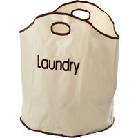 Orsina Polyester Laundry Bag, Lightweight & Durable in Cream