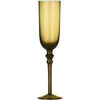 Practical Set Four Glasses Elegant Champagne Glasses Durable Drink Glasses House Bar Brown
