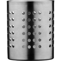 Orsina Brushed Stainless Steel Cutlery Caddy in Silver
