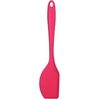 Stylish Light Silicone Spatula Kitchen Turner Flat Edge Non Stick & Stain Resistant Rubber Spatula Dark