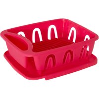 Orsina Pirate Waste Bin, Fun & Colourful Kids Bin With Pirate Theme, Lightweight & Durable Plastic Design in Pink