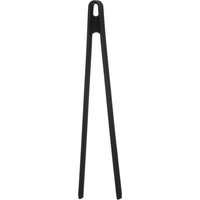 Hot Pink Silicone Tongs Sturdy Kitchen Grabbers Rubber Tipped Kitchen Tongs Ideal Non Stick Cookware Black