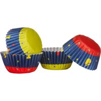 Orsina Mini Cupcake Cases 100 Pack, Paper Muffin Cups For Party, Bun Liners With Galaxy Theme, Dessert Wrappers
