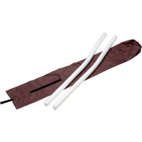 Orsina Twin Draught Guard With Foam Rollers, Door Draught Blocker, Under Door Draught Stopper, Door Bottom Seal in Brown