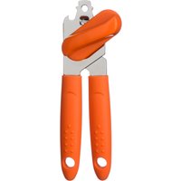 PP Can Opener Stainless Steel & Can Opener Manual Can Opener all Kinds Cans & Tins Orange