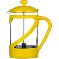 Orsina Modern Design Kenya 850Ml Cafetiere, Advanced Filtration Small Cafetiere, Comfortable Grip Coffee Cafetiere in Yellow