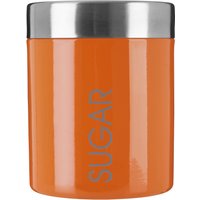 Orsina Maison by Premier Liberty Enamel Sugar Canister in Orange