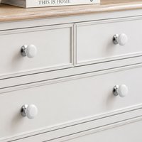 Orsina Classic Design Ceramic Drawer Knobs in White