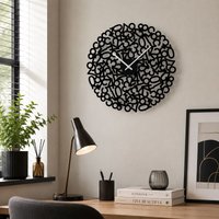 Orsina Maison by Premier Black Acrylic Numbers Design Wall Clock