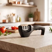 Orsina Misia 3 Stage Knife Sharpener in Black