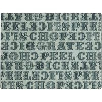 Orsina Carnival Chopping Board, Rubber Feet