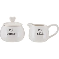 Orsina Charm Milk & Sugar Set White
