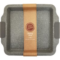 Orsina Large Grey Square Roasting Tin, Non-Stick Carbon Steel Tin For Roasting Meats & Vegetables, Durable Oven
