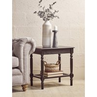 Orsina Heritage Side Table in Black