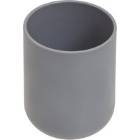 Orsina Designer White Tumbler with Sleek Trim, nature friendly Drinkware, Lightweight Water Tumbler for Everyday Use in Grey