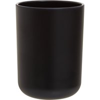 Orsina Designer White Tumbler with Sleek Trim, nature friendly Drinkware, Lightweight Water Tumbler for Everyday Use in Black