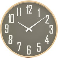 Orsina Functional Black Wall Clock, Sleek & Sturdy Wall Clock For Kitchen, Lightweight Clock For Indoor Outdoor