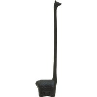 Orsina Fauna Llama Toilet Roll Holder, Cast Iron in Black