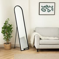 Orsina Avento Floor Mirror in Black