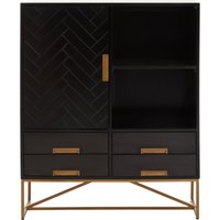 Orsina Kochi Cabinet in Gold