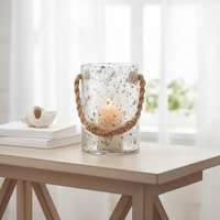 Orsina Kuta Natural Rope Large Lantern in Clear