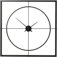 Orsina Trinity Black Finish Wall Clock