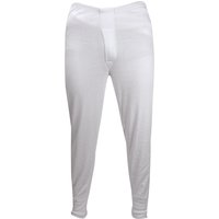 Heat Holders Men's Cotton Thermal Underwear Bottoms Long Johns in White | Size: 2XL