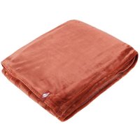 Heat Holders 1.7 Tog Fleece Thermal Blanket in Burnt Orange