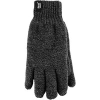 Heat Holders Men's Winter Warm Soft Fleece Lined Thermal Gloves in Mid Grey | Size: Large/XL