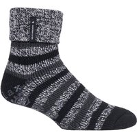 SOCKSHOP Heat Holders Men's 1 Pair Whittaker Lounge Socks in Black | Size: 6-11