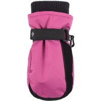 Heat Holders Girl's Kids Winter Fleece Lined Thermal Ski Snow Mittens in Pink | Size: 3-6 Years
