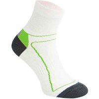 COMODO Men's 1 Pack High Vis Neon Low Cut Cycling Socks in Pale Green | Size: 3-5.5