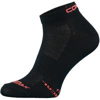 COMODO Men's 1 Pack Ultra Coolmax Ankle Length Running Socks in Black | Size: 9-11