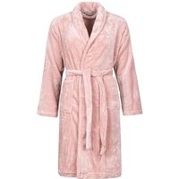 Heat Holders Women's Soft Fleece Warm Bathrobe Dressing Gown for Winter in Pink | Size: Small