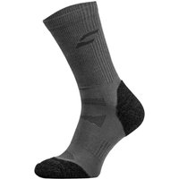 COMODO Men's 1 Pack Anti Blister Bamboo Hiking Socks for Summer in Grey | Size: 9-11