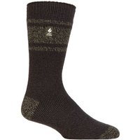 1 Pair 2.3 TOG Patterned & Plain Thermal Socks Dark
