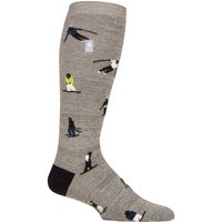 1 Pair 1.0 TOG Slalom Adventure Ultra Lite Ski Socks Pale
