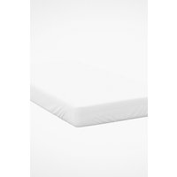 Belledorm Egyptian Cotton 200 Thread Count 46cm Fitted Sheet in White | Size: Single