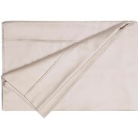 Belledorm Pima Cotton Sateen 450 Thread Count Flat Sheet in Beige | Size: Single