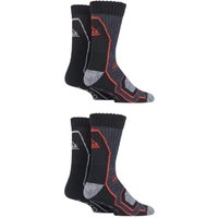 4 Pair Technical Boot Socks