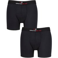 2 Pair Shaped Pouch Microfibre Trunks