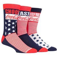 3 Pair Stars & Stripes Cotton Socks