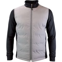 Hybrid Fleece Lined Jacket Full Zip Insulated Waterproof Coat