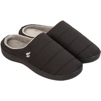 Heat Holders Women's Cosy Winter Slip On Slippers in Black | Size: XL
